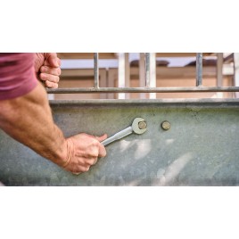 BOSCH 8-częściowy zestaw kluczy płaskich dwustronnych 1600A03HM8