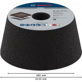 BOSCH Pokrywa szlifierska stożkowa do metalu PRO Metal Conical Cup Wheel 1608600231