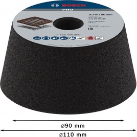 BOSCH Pokrywa szlifierska stożkowa do metalu PRO Metal Conical Cup Wheel 1608600232