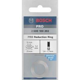 BOSCH PRO Reduction Ring do tarczy pilarskiej 25 x 16 x 1,2 mm 2600100202
