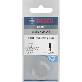 BOSCH PRO Reduction Ring do tarczy pilarskiej 25 x 16 x 1,5 mm 2600100214