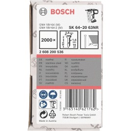 BOSCH Gwóźdź stolarski, SK64-20 63NR 2608200536