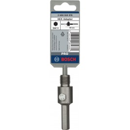 BOSCH Chwyt sześciokątny 11x80mm do koronek wiertniczych z gwintem M 16 2608550078