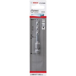 BOSCH Wiertło spiralne HSS 4,0 mm, z chwytem sześciokątnym 2608577052