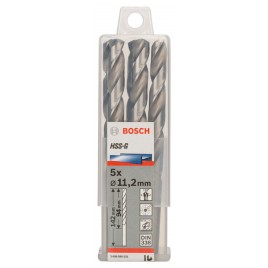 BOSCH Wiertło PRO Metal HSS-G, długość standardowa, 11,2 × 94 × 142 mm 2608585531
