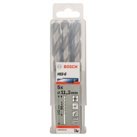 BOSCH Wiertło PRO Metal HSS-G, długość standardowa, 11,3 × 94 × 142 mm 2608585532