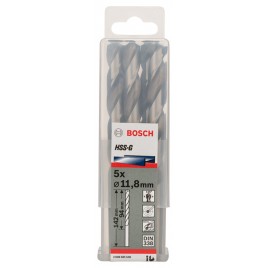 BOSCH Wiertło PRO Metal HSS-G, długość standardowa, 11,8 × 94 × 142 mm 2608585536