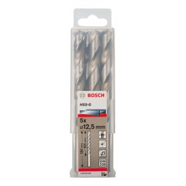 BOSCH Wiertła do metalu HSS-G, DIN 338, 12,5 x 101 x 151 mm 2608595082