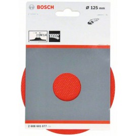 BOSCH Talerz oporowy z mocowaniem na rzepy 125 mm, 12 250 obr/min 2608601077