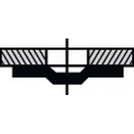 BOSCH Listkowa tarcza szlifierska X431, Standard for Metal, 115 mm, 22,23 mm,80 2608603714