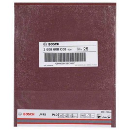 BOSCH Papier ścierny J475 Best for Metal 230x280 mm, 100 2608608C08