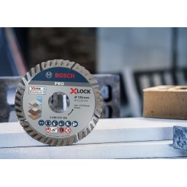 BOSCH Diamentowa tarcza tnąca PRO Multi Material 125 x 22,23 mm, X-Lock, 2 szt 2608615286