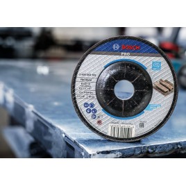 BOSCH Korundowa tarcza szlifierska PRO Metal, 150 × 6 × 22,23 mm 2608619777
