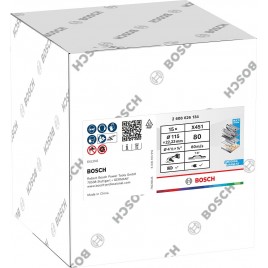 BOSCH Tarcza listkowa X451, 115 × 22,23 mm, G80, T27 2608626134