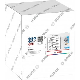 BOSCH Tarcza listkowa X451, 125 × 22,23 mm, G80, T27 2608626150