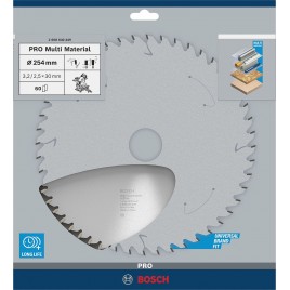 BOSCH Tarcza pilarska PRO Multi Material, 254 × 3,2 × 30 mm 2608640449