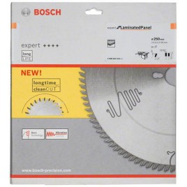 BOSCH Tarcza pilarska Expert for Laminated Panel, 250 x 30 x 3,2 mm, 80, 2608642516