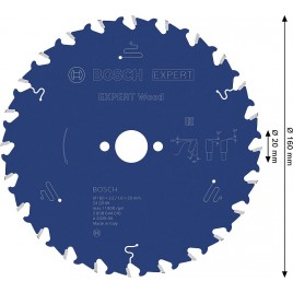 BOSCH Tarcza pilarska EXPERT Wood, 160 × 2,2 / 1,6 × 20 mm, T24 2608644016