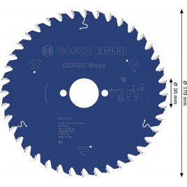 BOSCH Tarcza pilarska Expert for Wood 170 x 30 x 2,6 mm, T40 2608644028