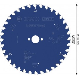 BOSCH Tarcza pilarska Expert for Wood 180 × 2,6/1,6 × 30 mm, T24 2608644032
