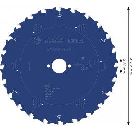 BOSCH Tarcza pilarska Expert for Wood 237 × 2,5/1,8 × 30 mm, T24 2608644067