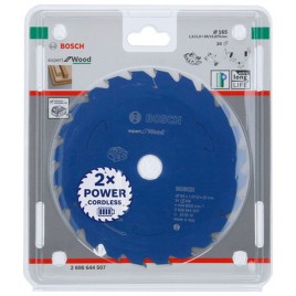 BOSCH Ostrze do piły tarczowej bezprzewodowej Expert for Wood 165x20x1,5/1x24T 2608644507