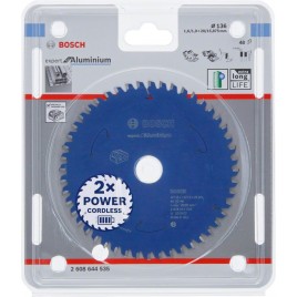 BOSCH Tarcza pilarska Expert for Aluminium 136×20×1,6/1×48T 2608644535