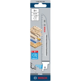 BOSCH Brzeszczot PRO Multi Material Demolition S610VF Blade,1,6 x 22 x 150 mm, 260865760