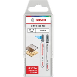 BOSCH Brzeszczoty do wyrzynarki T101BR oraz EXPERT T128BHM, 26 szt. 2608665463
