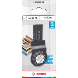BOSCH Brzeszczot Multi Material AIZ 20 AB, Starlock, 20 × 30 mm, 5 szt. 2608669252