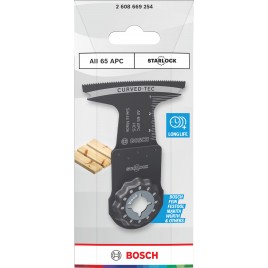 BOSCH Brzeszczot do drewna AII 65 APC, Starlock, 65 × 40 mm 2608669254