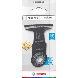 BOSCH Brzeszczot do drewna AII 65 APC, Starlock, 65 × 40 mm, 5 szt. 2608669255