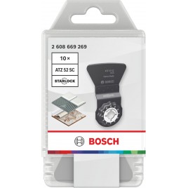 BOSCH Brzeszczot Multi Material ATZ 52 SC, Starlock, 52 × 26 mm, 10 szt. 2608669269