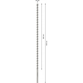 BOSCH Wiertło PRO SDS max-4, 20 × 800 × 920 mm 2608706850
