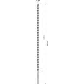 BOSCH Wiertło PRO SDS max-4, 25 × 800 × 920 mm 2608706852
