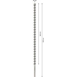 BOSCH Wiertło PRO SDS max-4, 28 × 800 × 920 mm 2608706854