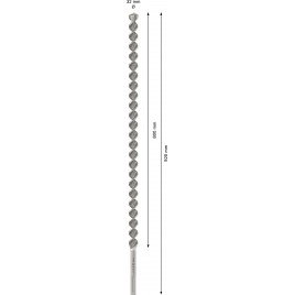 BOSCH Wiertło PRO SDS max-4, 32 × 800 × 920 mm 2608706855