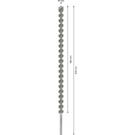 BOSCH Wiertło PRO SDS max-4, 40 × 800 × 920 mm 2608706858