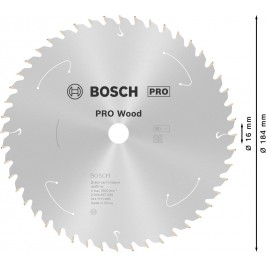 BOSCH Tarcza pilarska PRO Wood cordless 184x16x1,6/1,1x48T 2608837699