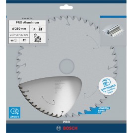 BOSCH PRO Aluminium cordless Circular Saw Blade 250 × 2,4 × 30 mm 2608837778
