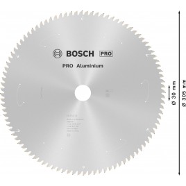 BOSCH PRO Aluminium cordless Circular Saw Blade 305 × 2,4 × 30 mm 2608837782