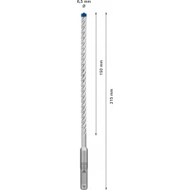 BOSCH Wiertło udarowe EXPERT SDS plus-7X 6,5 x 150 x 215 mm 2608900079