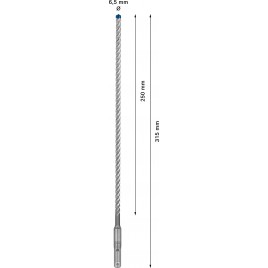 BOSCH Wiertło udarowe EXPERT SDS plus-7X 6,5 x 250 x 315 mm 2608900081