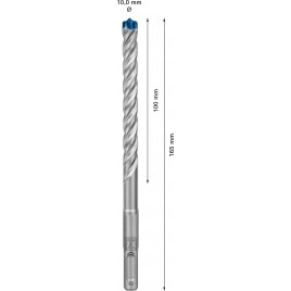 BOSCH Wiertło udarowe EXPERT SDS plus-7X 10 x 100 x 165 mm 2608900097