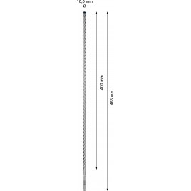 BOSCH Wiertła udarowe EXPERT SDS plus-7X 10 x 550 x 600 mm 2608900103