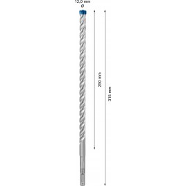 BOSCH Wiertła udarowe EXPERT SDS plus-7X 12 x 250 x 315 mm 2608900111