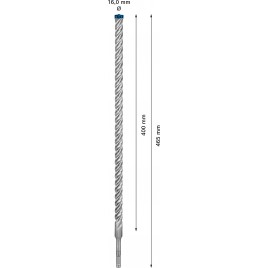 BOSCH Wiertła udarowe EXPERT SDS plus-7X 16 x 400 x 465 mm 2608900133