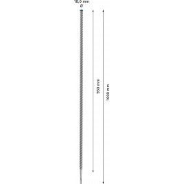 BOSCH Wiertła udarowe EXPERT SDS plus-7X 18 x 950 x 1000 mm 2608900141