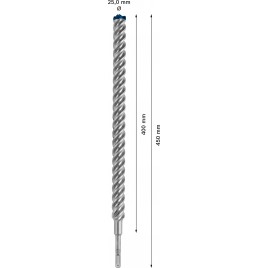 BOSCH Wiertła udarowe EXPERT SDS plus-7X 25 x 400 x 450 mm 2608900151