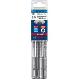 BOSCH Wiertło udarowe EXPERT SDS plus-7X 6,5 x 100 x 165 mm, 10 szt. 2608900163